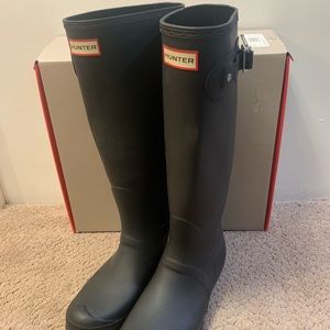 Hunter tall rain boots